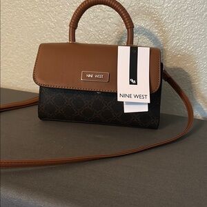 Nine West Brown and Black Women's Bag